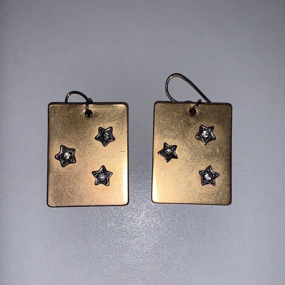 Antique Star Earrings (Unlabeled J.Crew)